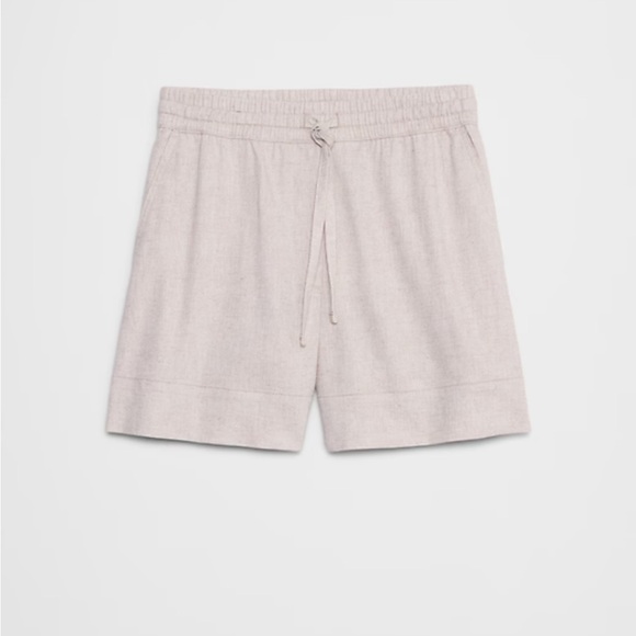 Banana Republic Factory Pants - Banana Republic LINEN-BLEND BOXER SHORT